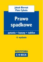 Okładka książki Prawo spadkowe Pytania. Kazusy. Tablice