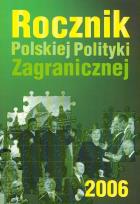 Opakowanie Rocznik polskiej polityki zagranicznej 2006