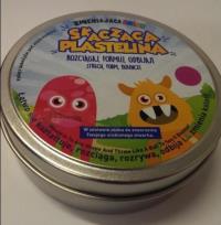 Opakowanie Skacząca Plastelina - Zmieniająca kolor zielona