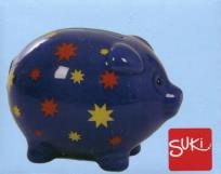 Opakowanie Skarbonka świnka w gwiazdki