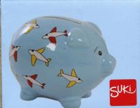 Opakowanie Skarbonka świnka w samoloty