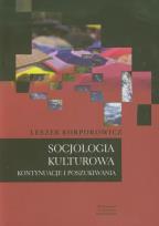 Okładka książki Socjologia kulturowa