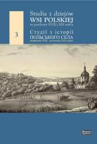 Opakowanie Studia z dziejów wsi polskiej na przełomie XVIII i XIX wieku