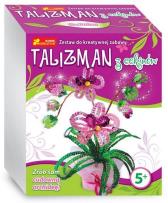 Opakowanie Talizman. Kwiatki z cekinów. Orchidea
