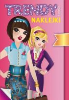 Okładka książki Trendy Model Naklejki Pink