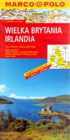 Okładka książki Wielka Brytania Irlandia 1:800 000 Marco Polo