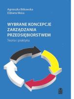 Okładka książki Wybrane koncepcje zarządzania przedsiębiorstwem