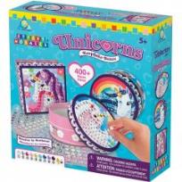 Opakowanie Wyklejane trzy szkatułki z jednorożcami