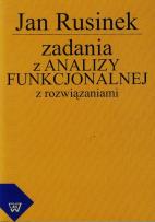 Okładka książki Zadania z analizy funkcjonalnej z rozwiązaniami