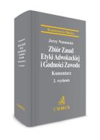 Okładka książki Zbiór zasad etyki adwokackiej i godności zawodu. Komentarz