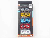 Opakowanie Zestaw 5 aut metalowych