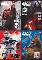 Opakowanie Zeszyt A5 Star Wars w kratkę 32 kartki mix