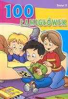 Okładka książki 100 łamigłówek. Zeszyt 2