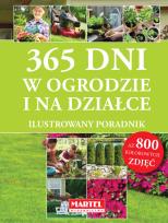 Okładka książki 365 dni w ogrodzie i na działce