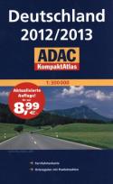 Okładka książki ADAC KompaktAtlas Deutschland 2012/2013 1:300 000