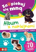 Okładka książki Album z naklejkami cz.5. Zaopiekuj się mną
