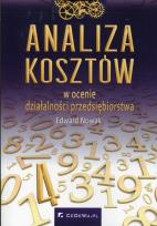 Okładka książki Analiza kosztów w ocenie działalności przedsiębiorstwa