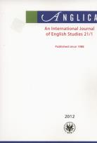 Opakowanie Anglica An International Journal of English Studies 21/1 2012