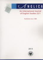 Opakowanie Anglica An International Journal of English Studies 22/1 2013