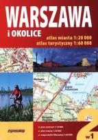 Opakowanie Atlas Warszawa i okolice 2w1
