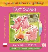 Okładka książki Bajkowa akademia...T5. Trzy świnki