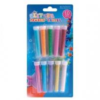 Opakowanie Brokat sypki 10 pastelowych kolorów