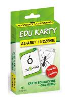 Okładka książki Edu karty. Alfabet i liczenie MAGNUS