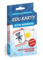 Okładka książki Edu karty. Język niemiecki MAGNUS