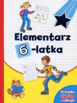 Okładka książki Elementarz 6-latka