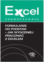 Okładka książki Formularze od podstaw Jak wygodniej pracować z Excelem