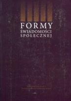 Okładka książki Formy świadomości społecznej
