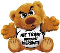 Opakowanie Funny Bear Nie Trąb! Obudzisz kierowcę