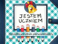 Okładka książki Jestem uczniem Pamiątkowy album pierwszoklasisty
