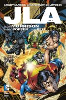 Okładka książki JLA Amerykańska Liga Sprawiedliwości T.1.