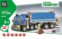 Opakowanie KLOCKI BLOCKI TRANSPORT CIEZAROWKI 163EL-ICOM