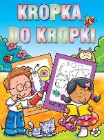 Okładka książki Kropka do kropki niebieska