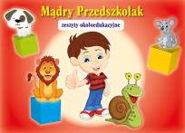 Okładka książki Mądry Przedszkolak czerwona