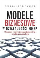 Okładka książki Modele biznesowe w działalności MMSP