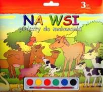 Okładka książki Na wsi. Plakaty do malowania