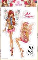 Opakowanie Naklejki dekoracyjne A3 kpl 4 ark. Winx