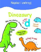 Okładka książki Napisz i zetrzyj - Dinozaury