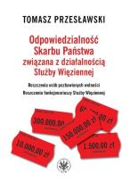 Okładka książki Odpowiedzialność Skarbu Państwa związana z działalnością Służby Więziennej