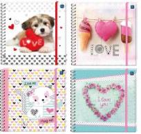 Opakowanie Pamiętnik 15 x15 Walentynki