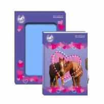 Opakowanie Pamiętnik zamykany w pudełku Konie