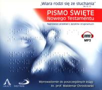 Okładka książki Pismo Święte Nowego Testamentu CD mp3 - Audiobook