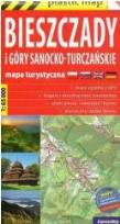 Okładka książki Plastic map Biesz.i Góry Sanocko-Turcz.1:65 000