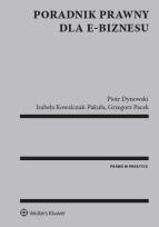 Okładka książki Poradnik prawny dla e-biznesu