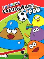 Okładka książki POU Kolorowe łamigłówki