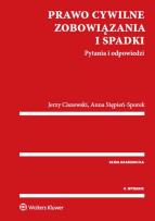 Okładka książki Prawo cywilne Zobowiązania i spadki