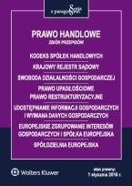 Okładka książki Prawo handlowe. Zbiór przepisów